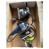 Ryobi Biscuit Jointer & B&D Sander