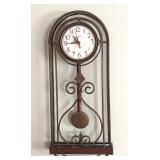 Howard Miller Metal Wall Clock 10"x2"x22"