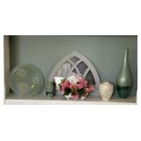 Ceramic Vases, Mirror, and More Decor