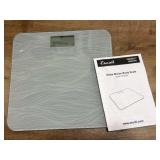 Escali Glass Waves Body Scale