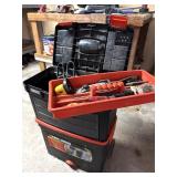 Black & Decker Tool Box & Tools