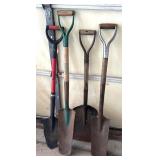 (4) Shovels
