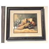 Fruit Painting in Frame 17" x 15"