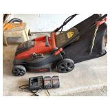 Black & Decker 40V Mower, (2) Batteries & Charger
