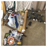 4 metal wood clamps, Hardware, and More