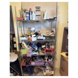 Wire Rack 14"x36"x72" & Contents