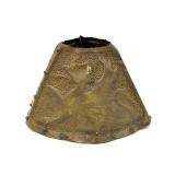 Antique Pierced Copper Lamp Shade 5.5ï¿½ x 3.25ï¿½