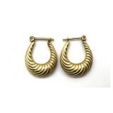 ï¿½14Kï¿½ Marked Earrings 0.5ï¿½- weight is measured