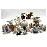Vintage Belleek Dog Figure and More Animal
