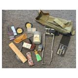 Sony CyberShot Digital Camera, Canvas Bag, and