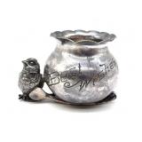 Antique Derby Silver Co Silverplate Best Wishes