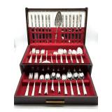 Community Silverplate Flatware Set in Chest