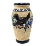 Amphora Czechoslovakia Pottery Vase 5.75ï¿½