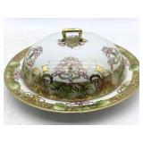 Antique Nippon Porcelain Pancake Server 9ï¿½