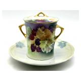 Antique Bavaria Porcelain Condensed Milk Dish -