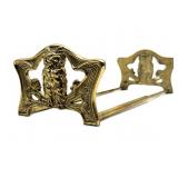 Vintage Brass Owl Book Holder 14ï¿½ x 6.5ï¿½ x 4.5ï¿½