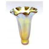 ï¿½Lotton 1975ï¿½ Signed Iridescent Art Glass Lamp