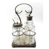 Antique Silverplate Condiment Castor 8.25ï¿½ Tall