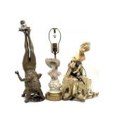 Project Woman Figure Lamps 20ï¿½ Tall and Smaller
