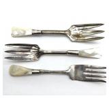ï¿½Sterlingï¿½ Marked Band on Pearl Handled Antique