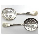 ï¿½Sterlingï¿½ Marked Band on Pearl Handled Antique