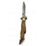 Hoof Handle Folding Knife - blade is 3.75ï¿½
