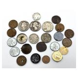 1940 Washington Quarter, (2) 1965 Washington