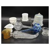 Glass Hats, Plastic Watering Bulb, Glass Watering