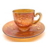 Antique Fenton Marigold Carnival Glass Three