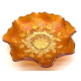 Antique/Vintage Fenton Holly Marigold Carnival