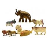 Vintage Celluloid Animals 5ï¿½ x 4ï¿½ and Smaller :