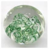 Millefiori Murano Art Glass Paperweight 2.5" Tall
