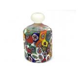 Millefiori Murano Art Glass Paperweight 2.25"