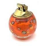 Millefiori Murano Art Glass Table Lighter 3.5"