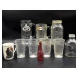 A&W Glass Mugs, Milk Cups, Ball Jar, and More