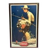 Coca-Cola Metal Sign 10" x 15.5"- reproduction