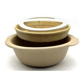 Pampered Chef Family Heritage Stoneware Mixing