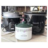 Crock Pot, Oster Rice Cooker/Steamer, and Mini