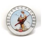 Vintage Coca-Cola Norman Rockwell Tru-Temp
