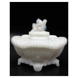 Antique Portieux Vallerysthal France Squirrel Top