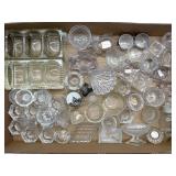 Antique/Vintage Glass Salt Dips and Cellars