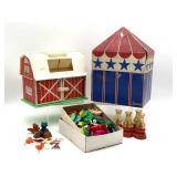 Vintage Plastic Toy Cars, Vintage Plastic Holiday