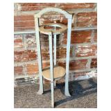 Antique Wood Stand 10.25" x 31.5"