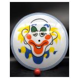 Vintage Clown Glass Ceiling Light Fixture Shade
