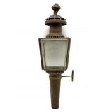 Antique/Vintage Brass and Glass Lantern with