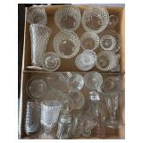 Glass Vases, Cups, and Bowls