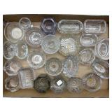 Antique/Vintage Glass Salt Dips and Cellars