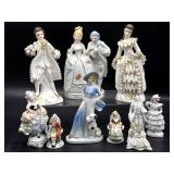 Antique/Vintage Porcelain Figures 7.5" Tall and