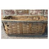 Antique Shelton Basket 28.5" x 20" x 11.5"