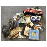Cabbage Patch Doll, Baseball Mitts, Firetruck